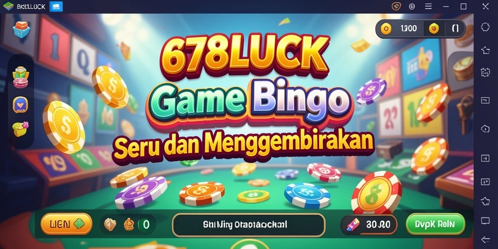 Tampilan menarik dari gameplay Bingo 678LUCK.