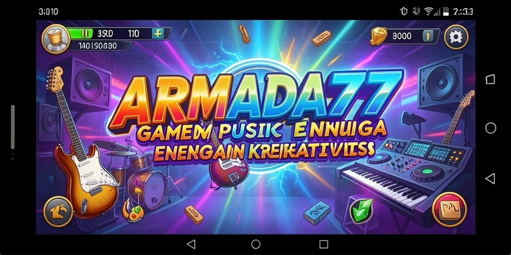 Tampilan gameplay ARMADA777 yang penuh warna dan interaktif.