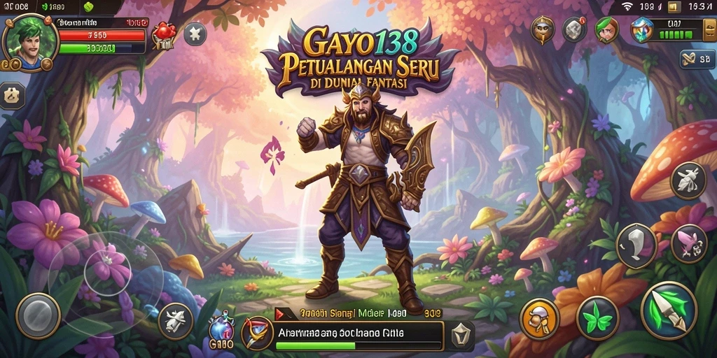 Tampilan gameplay seru di dunia petualangan GAYO138.