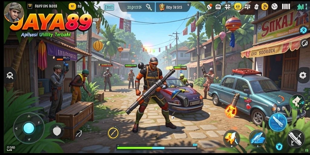 Tampilan antarmuka JAYA89 dengan fitur Utility yang praktis.