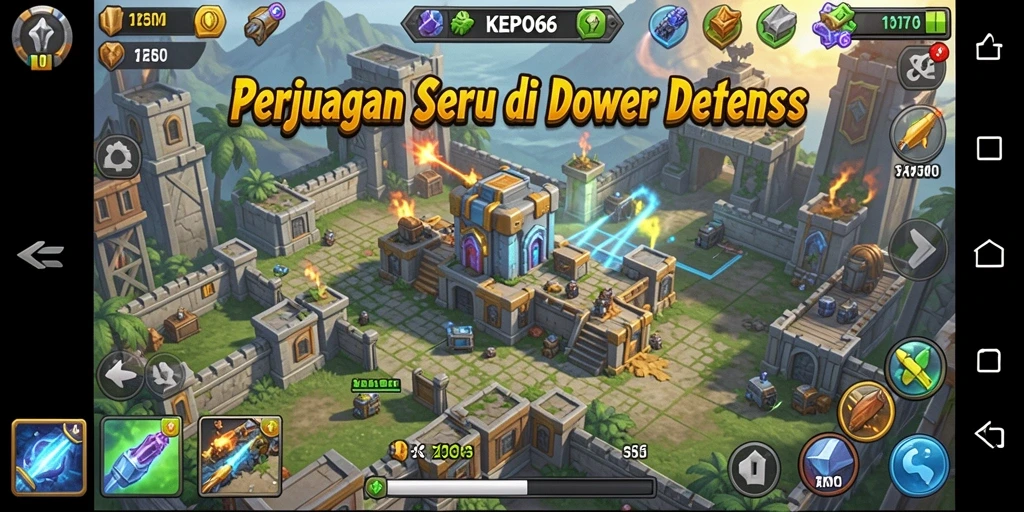 Tangkapan layar dari gameplay KEPO66 yang mendebarkan dan penuh strategi.