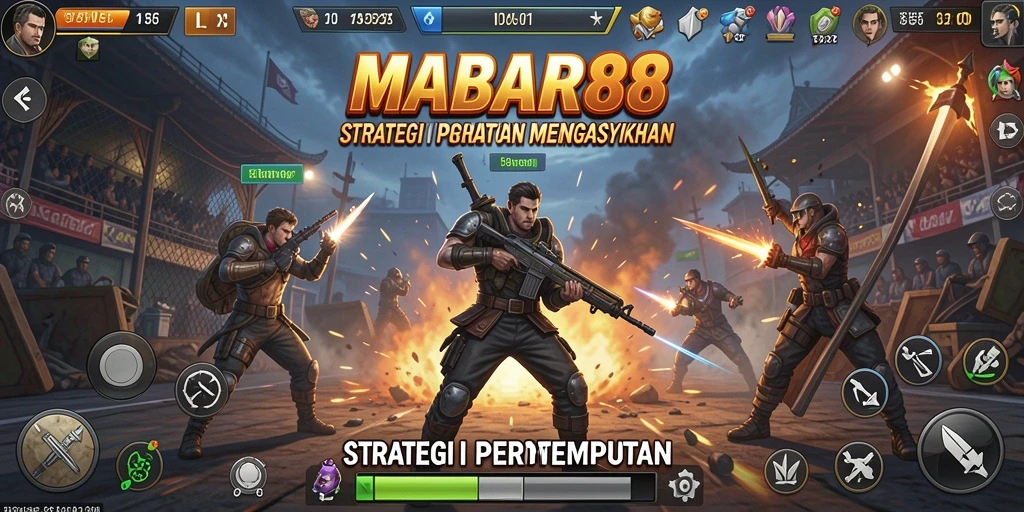 Tangkapan layar MABAR88 menampilkan pertempuran epik dengan strategi yang tepat.
