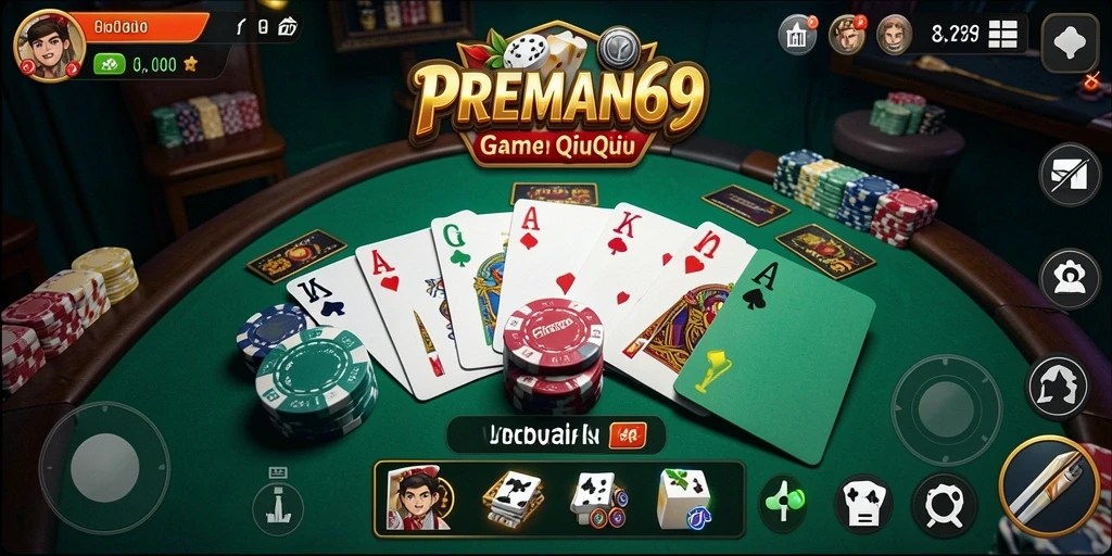 Screenshot gameplay QiuQiu di PREMAN69 yang seru dan penuh tantangan.