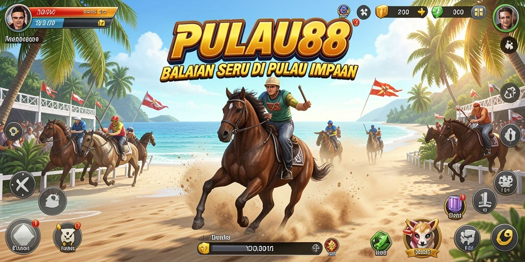 Gameplay Racing intens dengan grafik yang menakjubkan di PULAU88.
