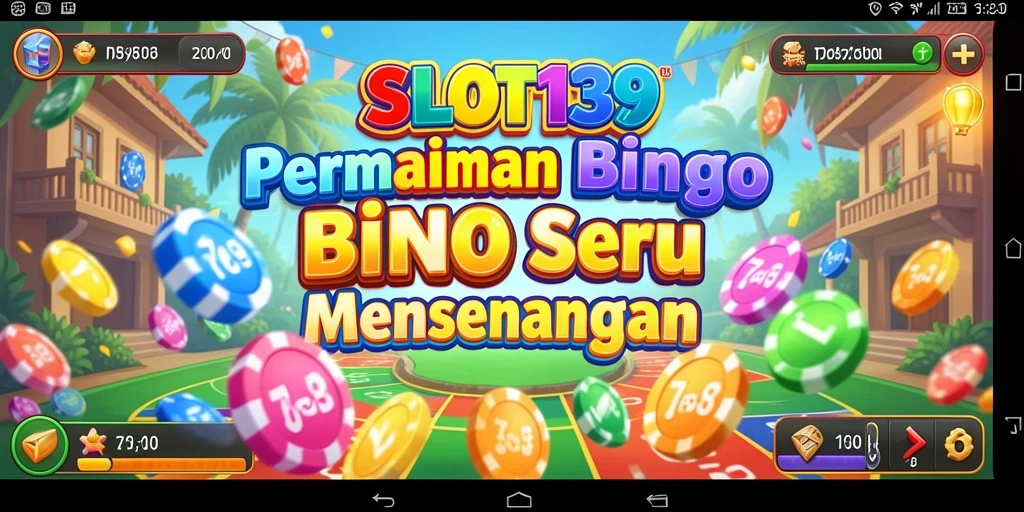 Tampilan menarik dari gameplay SLOT138 yang penuh aksi Bingo.