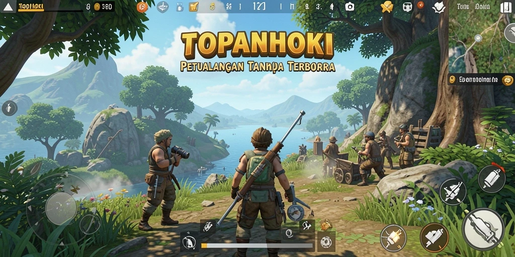 Gameplay seru dalam dunia terbuka penuh petualangan.