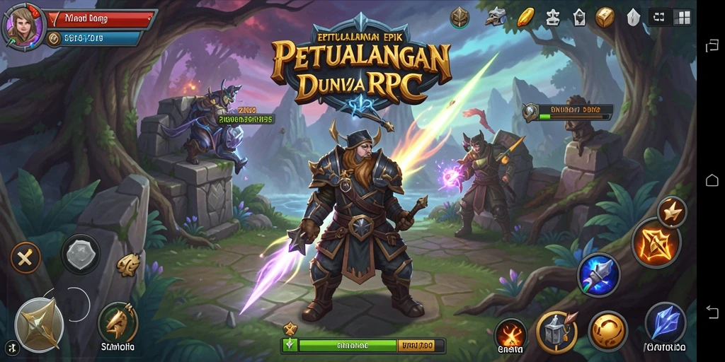 Tampilan gameplay seru dan grafis menawan di ZK7.